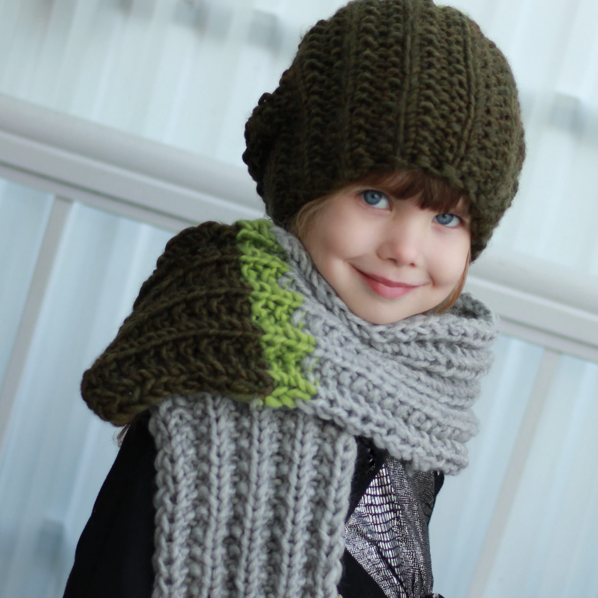 MARIANNE Set (hat + scarf) - Crochet Pattern