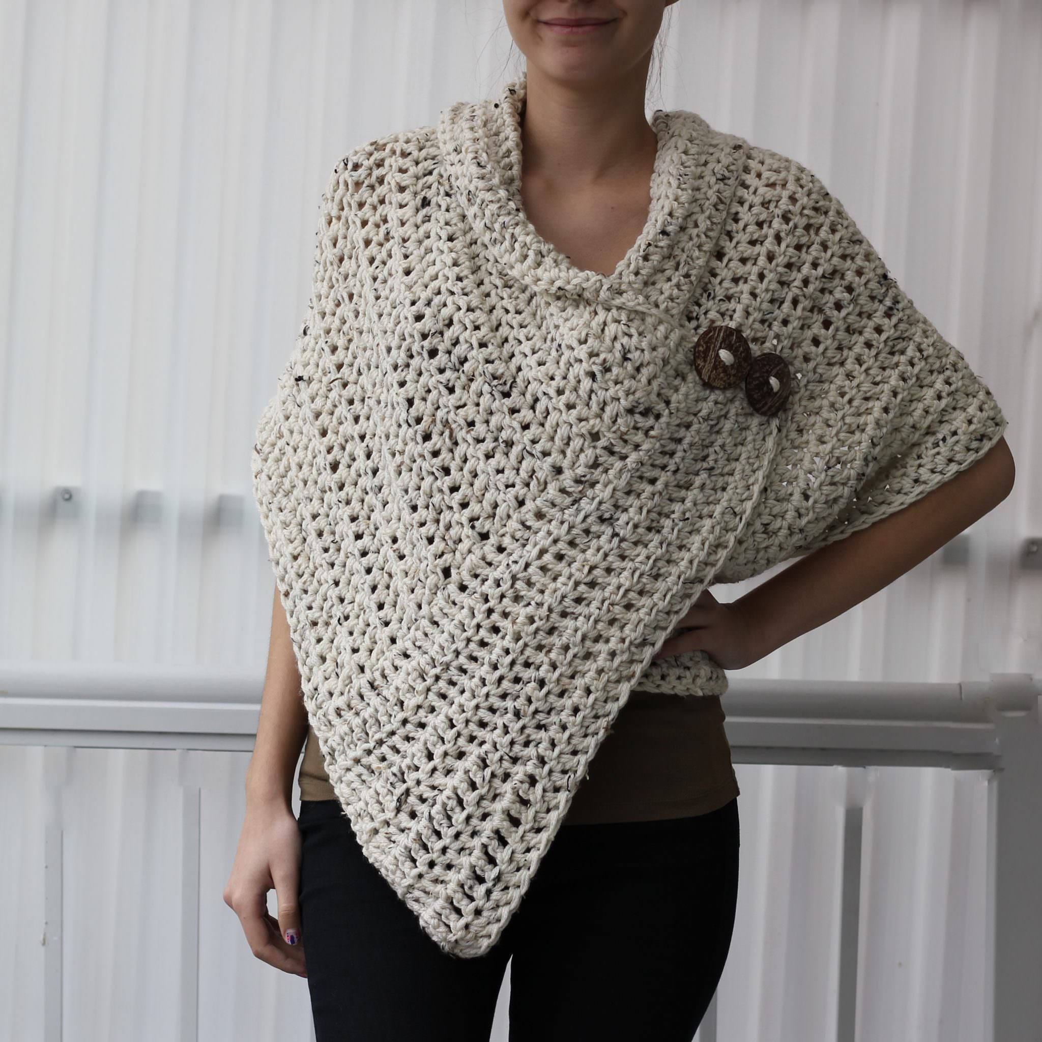 AZALI Wrap - Crochet Pattern - The Easy Design