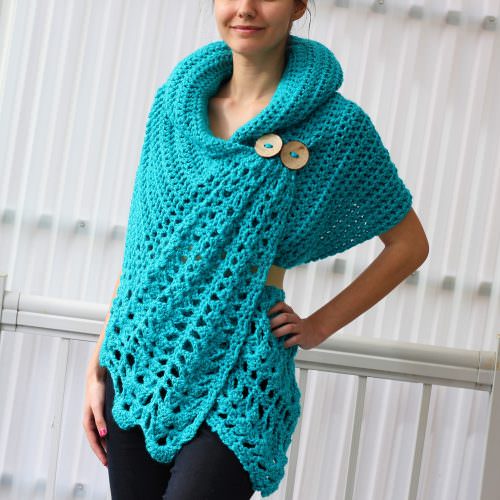 SHALI Wrap - Crochet Pattern - The Easy Design