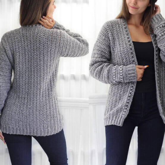 ANDREA Cardigan – Crochet Pattern