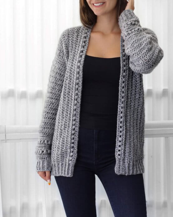 ANDREA Cardigan – Crochet Pattern
