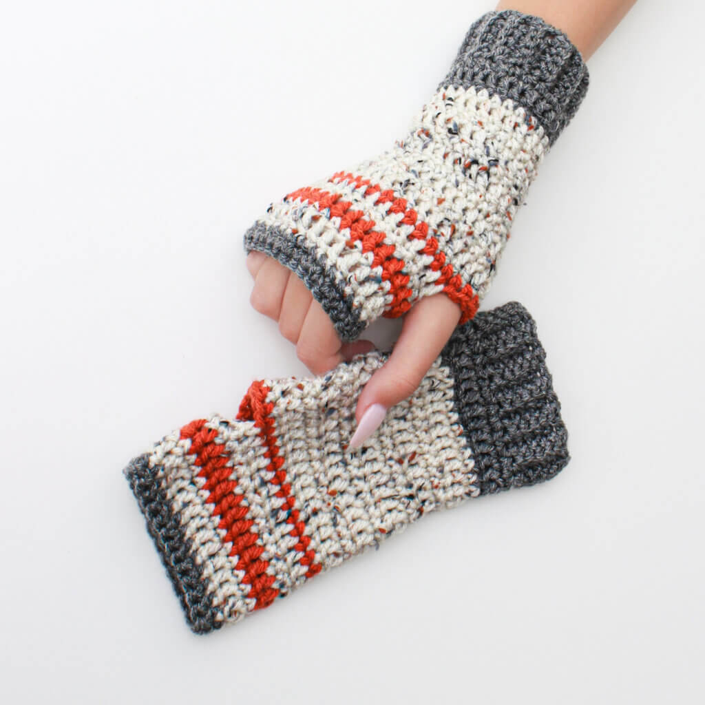 Extraordinary Crochet Pattern For Fingerless Gloves Photos